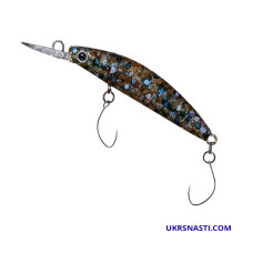 Воблер Daiwa Presso Double Clutch 45F1 цвет MS Brown